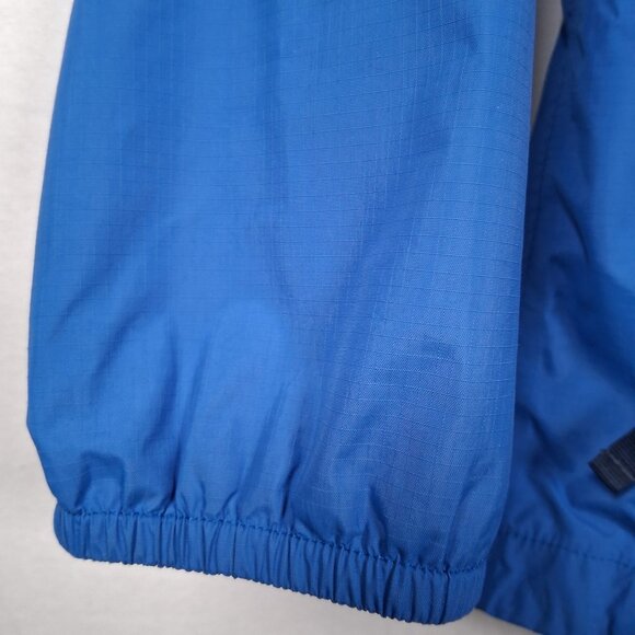 The North Face Hyvent Jacket Youth Boys XS 6 Blue Roll Away Hood Lightweight - Picture 13 of 16